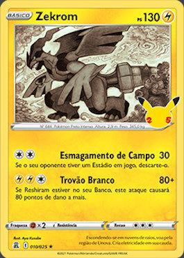 Carta Pokémon Zapdos da Equipe Rocket (07/25) Secreta Rara Celebrações TCG  Original